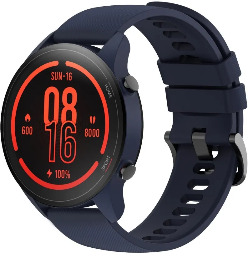Chytré hodinky Xiaomi Mi Watch (Navy Blue), pre mužov aj ženy, s ovládaním v slovenčine, A