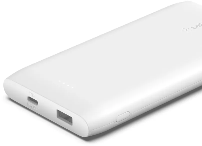Powerbanka Belkin BOOST CHARGE USB-C PD Power Bank 10K + USB-C Cable - White