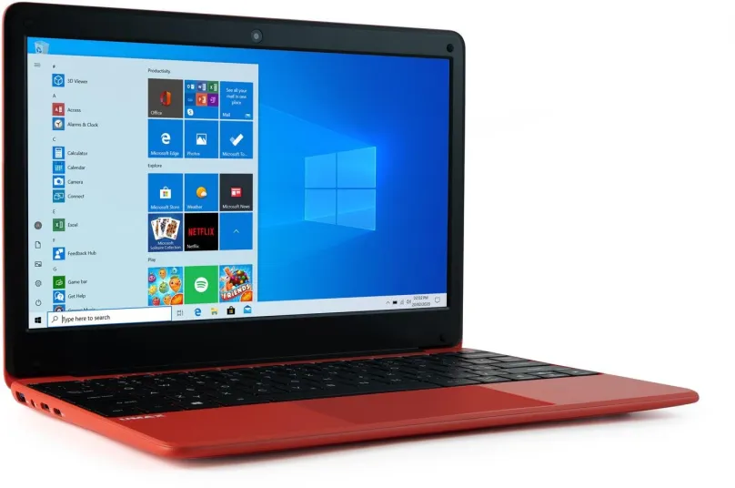 Notebook Umax VisionBook 12Wr Red, Intel Celeron N4020 Gemini Lake, 11.6" IPS matný 1