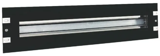 Organizér káblov Triton RAX-JL-X01-A1 - 19“ ističová lišta 3U rozoberateľná, DIN, čierna