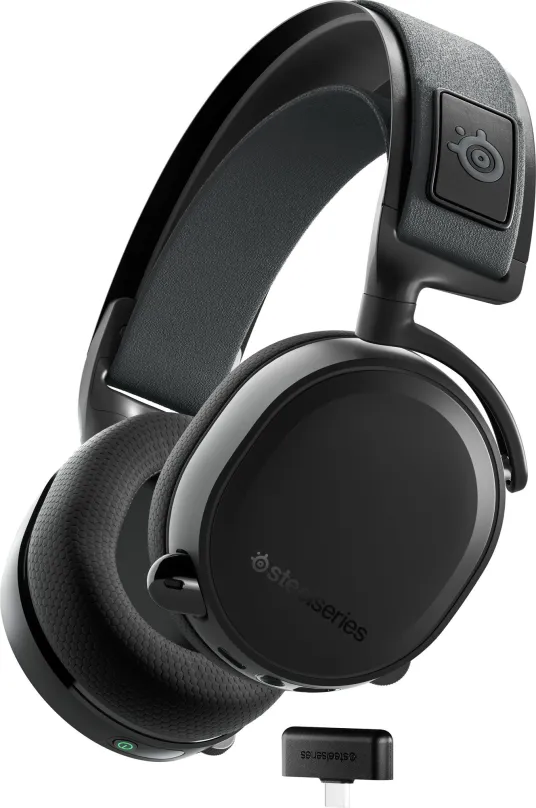 Herné slúchadlá SteelSeries Arctis 7+ Black