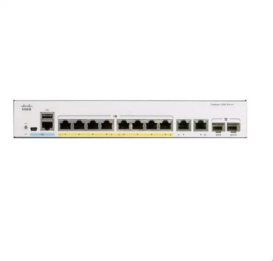 Switch CISCO CBS350 Managed 8-port GE, Ext PS, 2x1G Combo, desktop, 8x RJ-45, 1x USB 2.0,