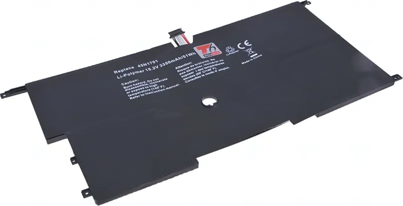 Batéria T6 power Lenovo ThinkPad X1 Carbon 2nd, 3rd Gen, 3350mAh, 51Wh, 8cell, Li-Pol