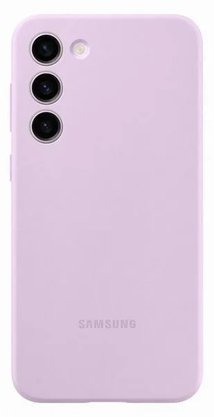 Kryt na mobil Samsung Galaxy S23+ Silikónový zadný kryt Lavender