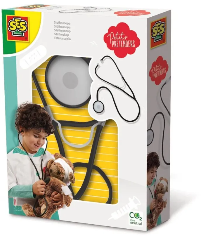 Doktorandský kufrík pre deti SES Detský stetoskop