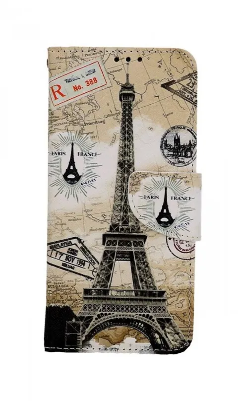 Puzdro na mobil TopQ Puzdro Xiaomi Redmi Note 11 knižkové Paris 2 73393