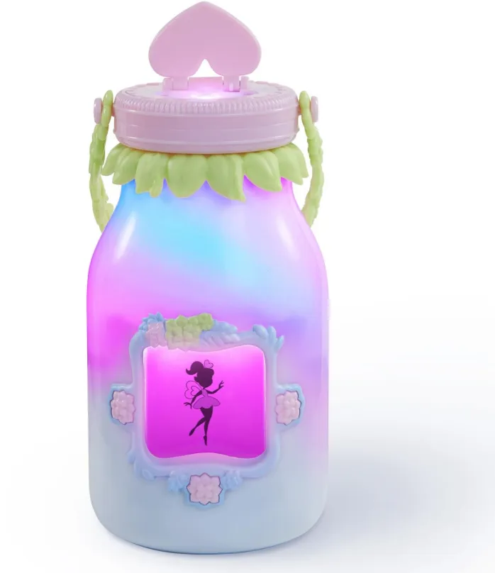 Interaktívna hračka Got2Glow Fairy Finder - Ružový pohár na chytanie víl