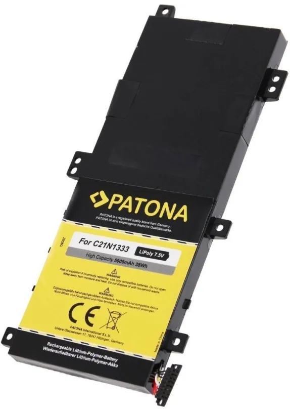 Batéria do notebooku PATONA pre ASUS Flip R554/TP550 5000mAh Li-Pol 7,5 V C21N1333
