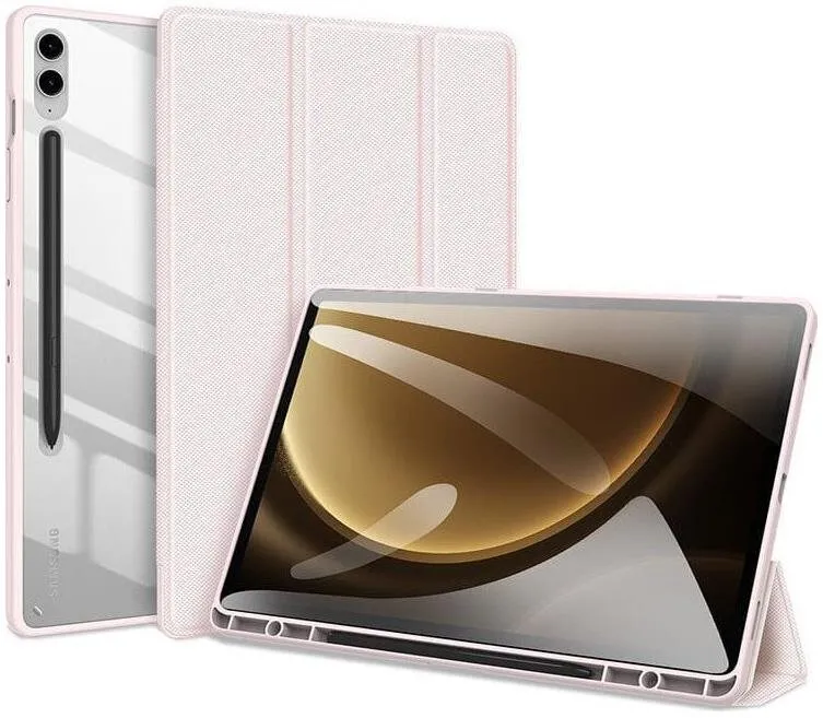 Puzdro na tablet DUX DUCIS Toby Puzdro na Samsung Galaxy Tab S9 FE Plus 12.4'', ružové