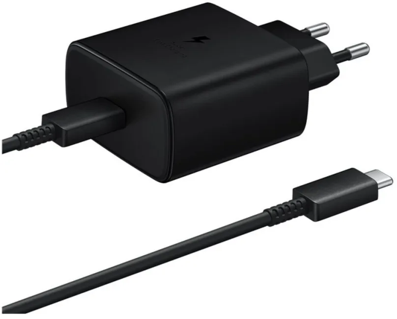Nabíjačka do siete Samsung Nabíjačka s USB-C portom (45W) čierna