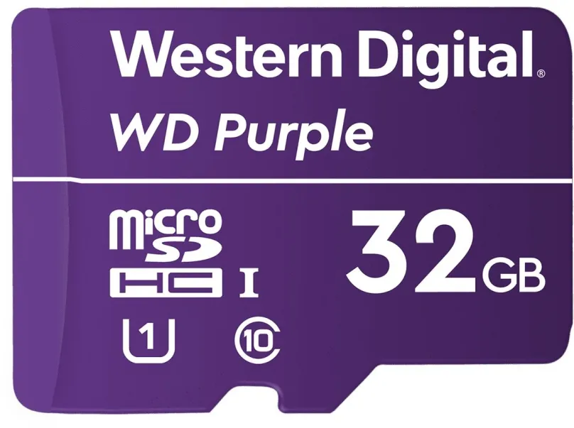 Pamäťová karta WD SDHC 32GB Purple QD101