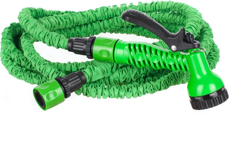 Zmršťovacie hadice HAPPY GREEN Hadica naťahovacie 15m, zelená