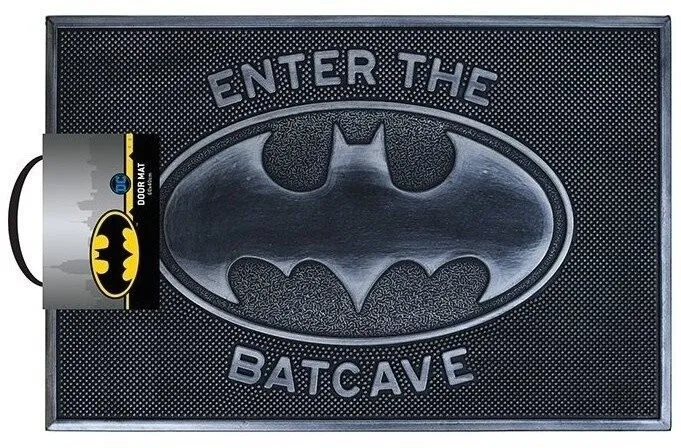 Rohožka Batman - Enter The Bacave - gumová rohožka, pred dvere, vonkajšie, rozmery 60 x 40