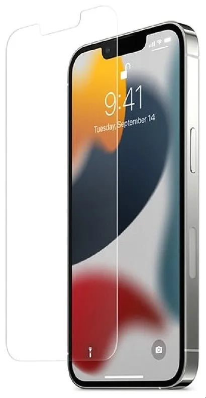Ochranné sklo RedGlass iPhone 13 67637, pre Apple iPhone 13, zaoblenie 2.5D, tvrdosť 9H, h