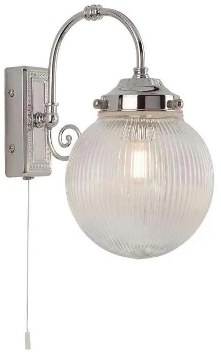 Nástenná lampa Searchlight - Vonkajšie nástenné svietidlo BELVUE 1xE14/40W/230V IP44