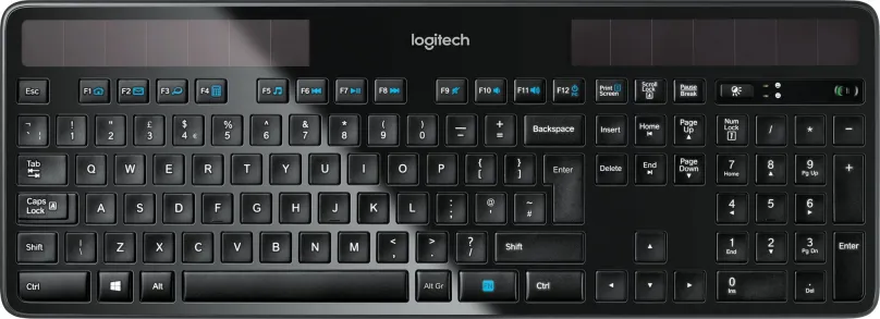 Klávesnica Logitech Wireless Solar Keyboard K750 - UK