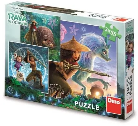 Puzzle Raya a kamaráti 3x55 Puzzle