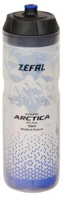 Fľaša na pitie Zefal Arctica 75 new strieborná - modrá
