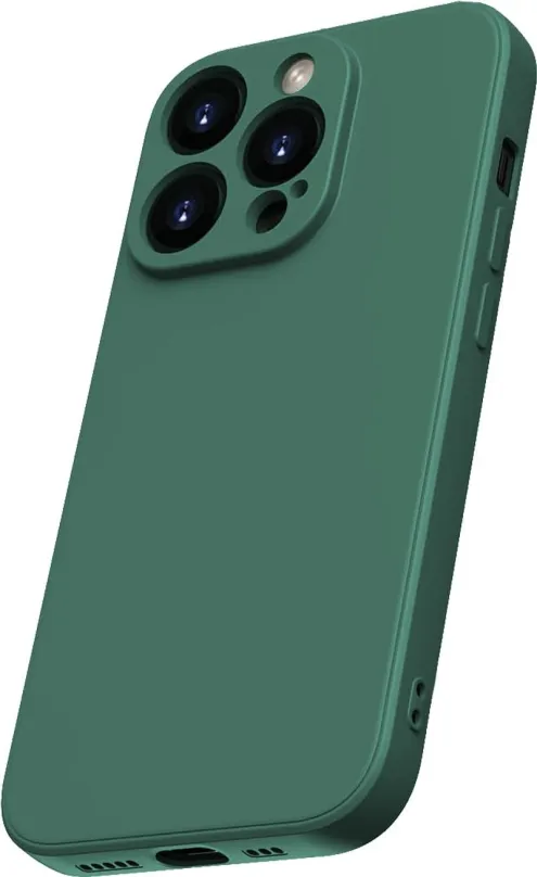 Kryt na mobil Lenuo TPU obal na iPhone 15 Pre zelená
