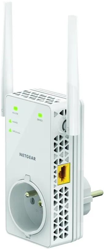 WiFi extender Netgear EX6130, 802.11a/b/n/ac, až 1200 Mb/s, dual-band, 2 x externá anténa,