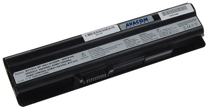 Batéria pre notebook Avacom pre MSI MegaBook CR650/CX650/GE620 Li-ion 11.1V 5200mAh/58Wh