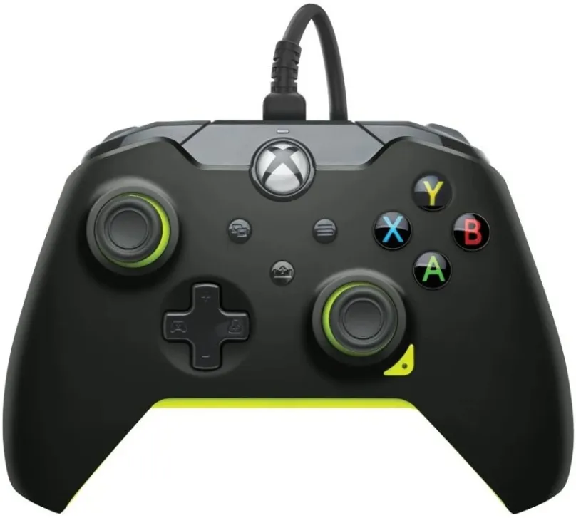 Gamepad PDP Wire Controller - Electric Black - Xbox