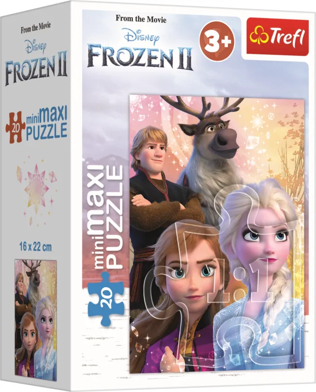 TREFL Puzzle Ľadové kráľovstvo 2: Priateľstvo 20 dielikov