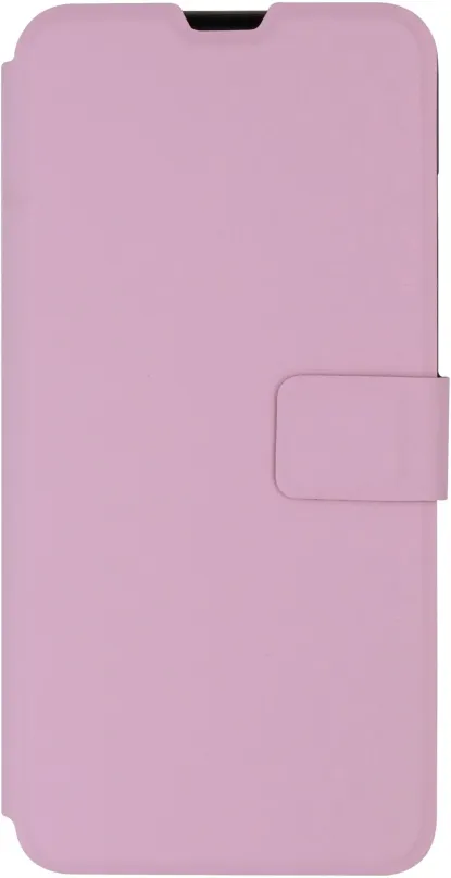 Puzdro na mobil Iwill Book PU Leather Case pre Huawei P40 Lite E Pink