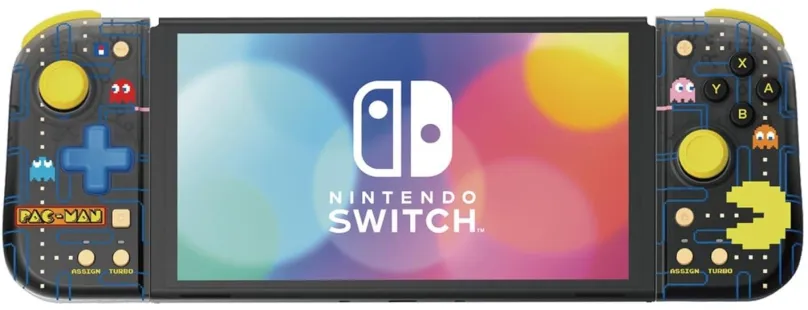 Gamepad Hori Split Compact - Pac-Man - Nintendo Switch, pre Nintendo Switch, káblové