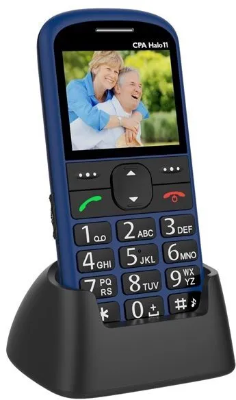 Mobilný telefón CPA Halo 11 Senior modrý