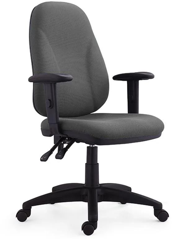 Kancelárska stolička DALENOR Bristil, textil, šedá