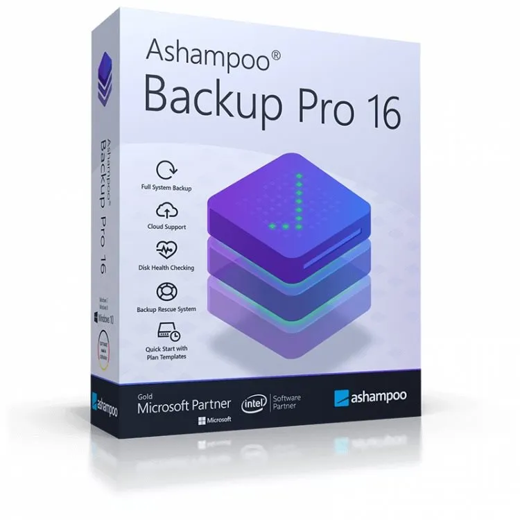 Zálohovací softvér Ashampoo Backup Pro 16 (elektronická licencia)