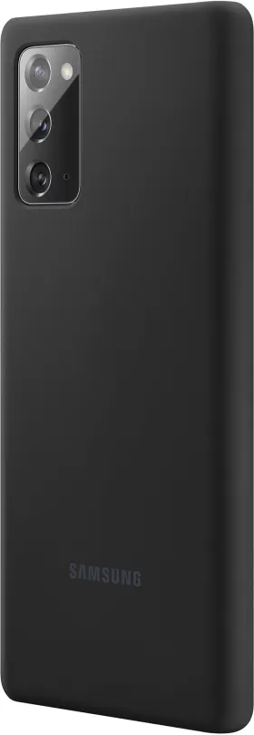 Kryt na mobil Samsung Silikónový zadný kryt pre Galaxy Note20 čierny