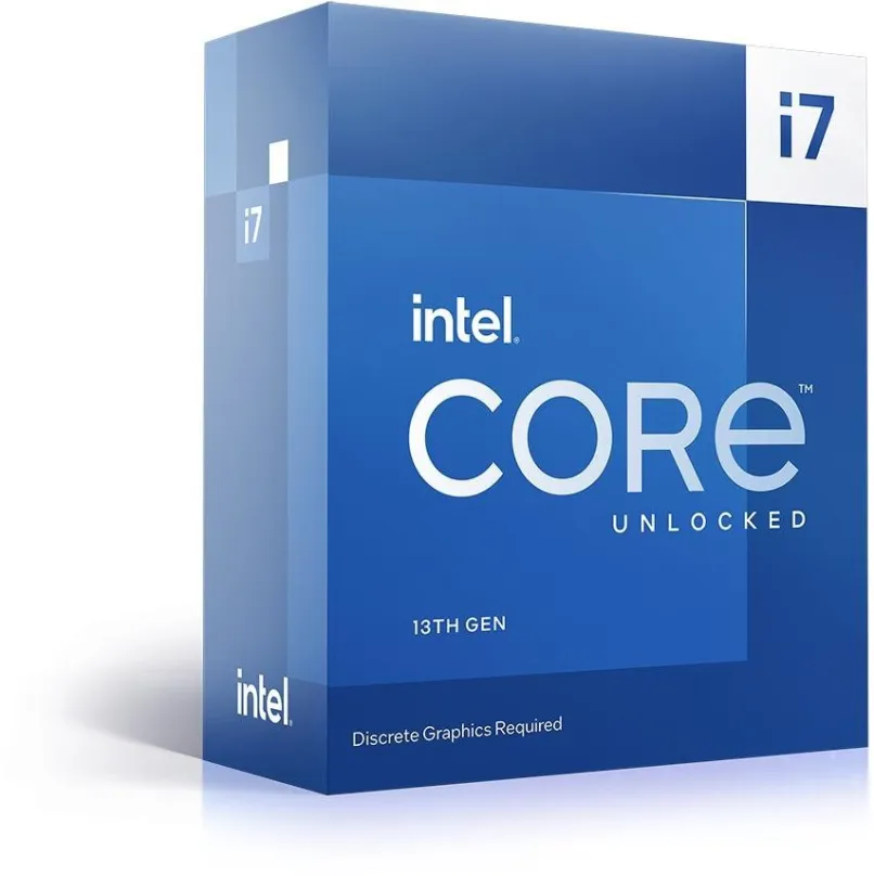 Procesor Intel Core i7-13700KF, 16 jadrový, 24 vlákien, 3,4 GHz (TDP 253W), Boost 5,4 GHz,