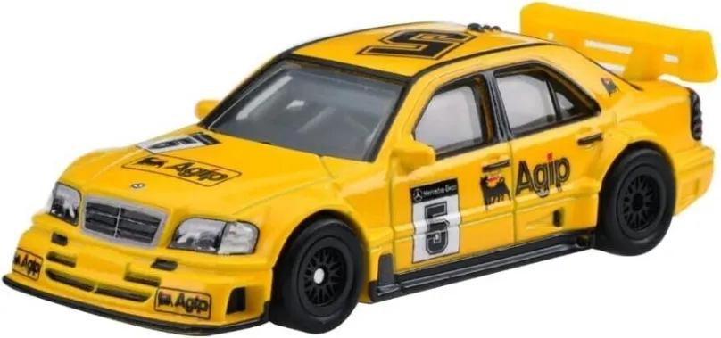 Mattel HW Prémiové autá velikáni '94 AMG-MERCEDES C-CLASS DTM TOURING CAR, HKC62