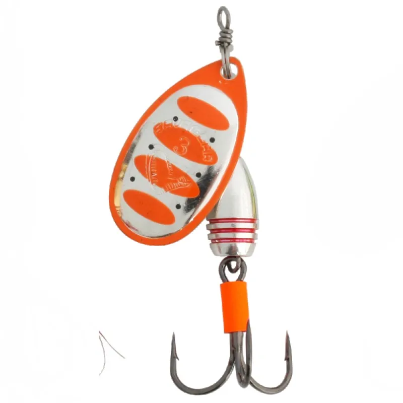 Savage Gear Trblietka Rotex Spinner Veľkosť 1 3,5g Fluo Orange Silver