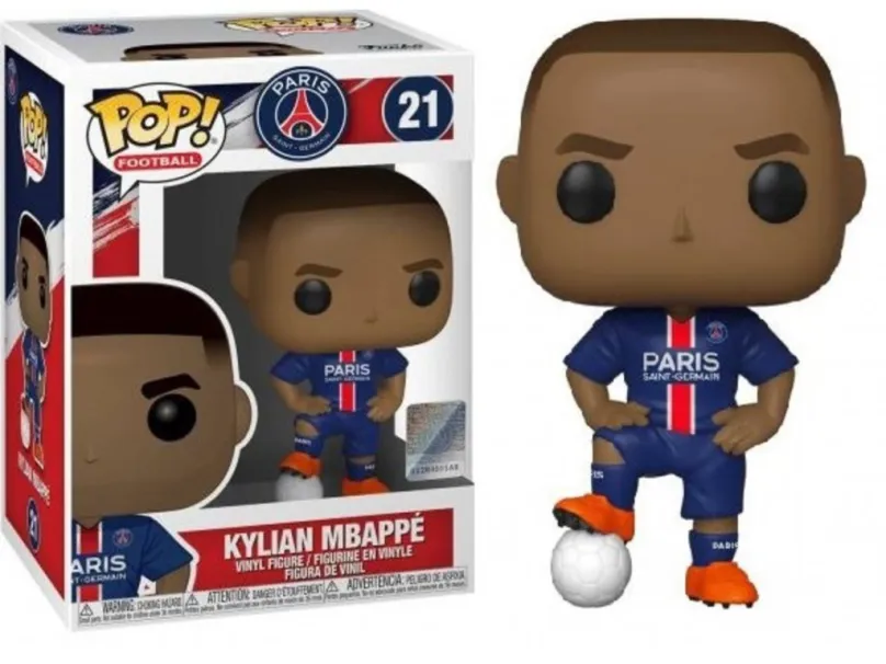 Funko POP! 21 futbal: Paris Saint-Germain - Kylian Mbappé