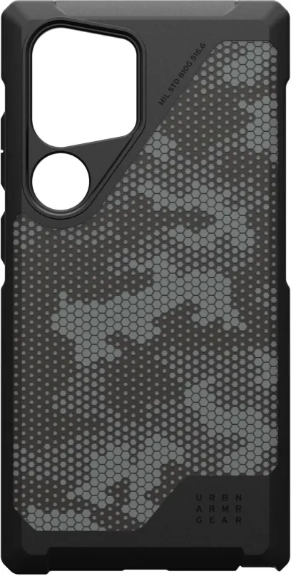 Kryt na mobil UAG Metropolis LT s magnetom Micro Hex Camo Graphite Samsung Galaxy S24 Ultra