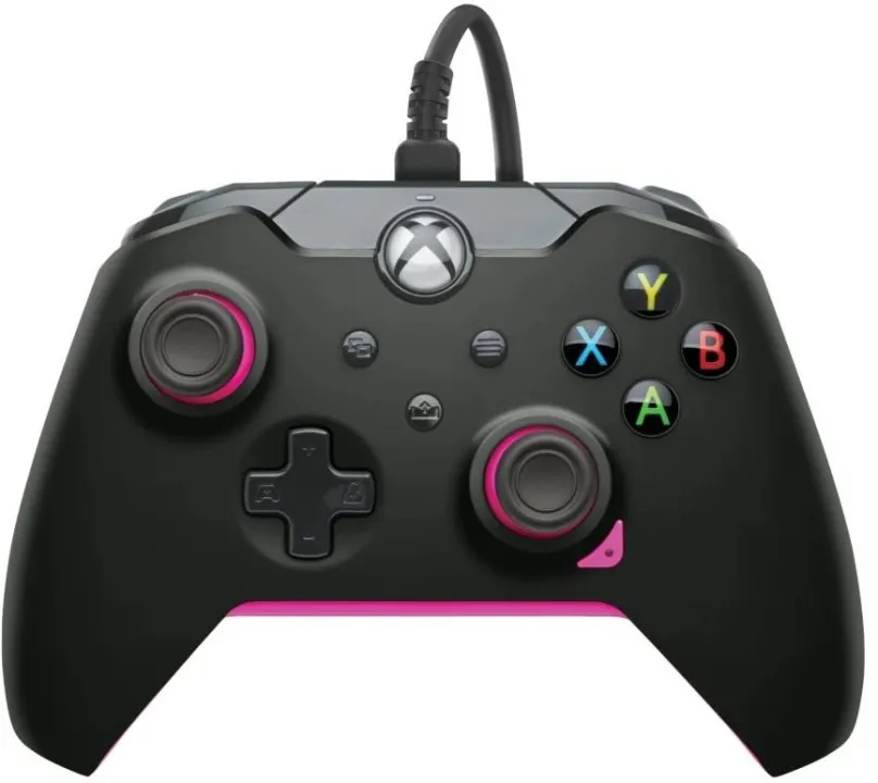 Gamepad PDP Wired Controller - Fuse Black - Xbox, pre PC, Xbox Series X|S a Xbox One, kabe