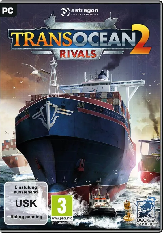 Hra na PC Trans Ocean 2, krabicová verzia, žáner: stratégia,