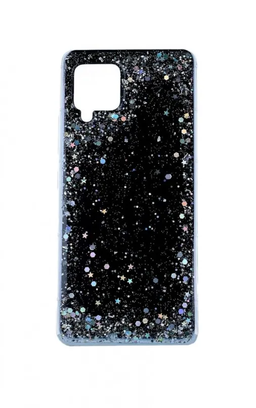 Kryt na mobil TopQ Samsung A42 pevný Brilliant Black 55965, , pevný, výrezy pre konektory