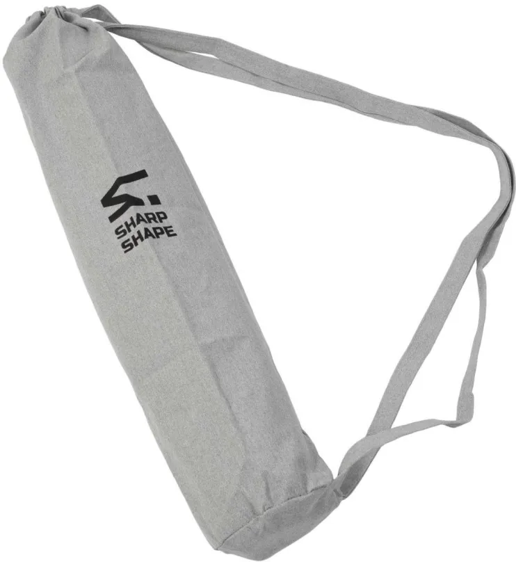 Taška Sharp Shape Canvas Yoga bag grey, dámska, na nosenie cez rameno