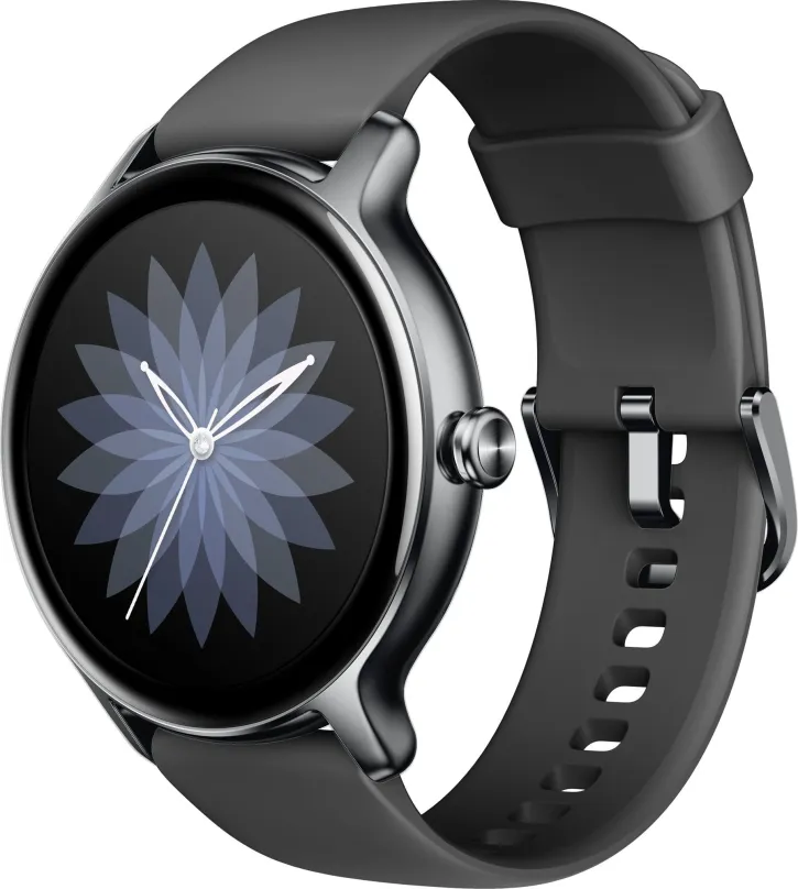 Chytré hodinky WowME Lotus Black, pre mužov aj ženy, s ovládaním v slovenčine, TFT displej