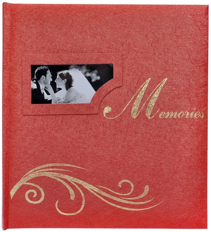 Fotoalbum KPH svadobné Wedding memories červené