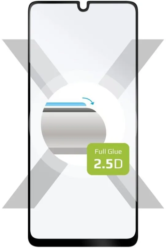 Ochranné sklo FIXED FullGlue-Cover pre Xiaomi Redmi 13C/POCO C65/Xiaomi Redmi 13C 5G čierne