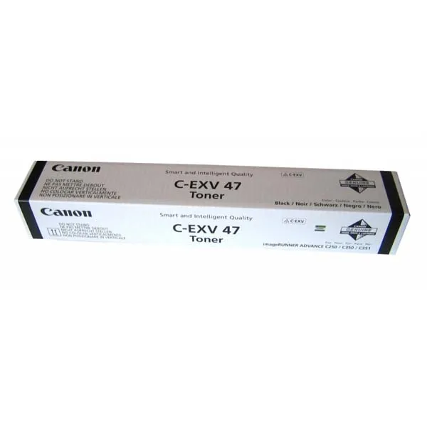 Canon originálny toner CEXV47, black, 19000str., 8516B002, Canon IRA C250,255,350,351,355,IR-C250,255,350,351,355, O