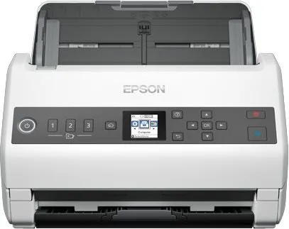 Skener EPSON WorkForce DS-730N, A4, stolný a prieťahový skener, s podávačom, duplex, ADF,