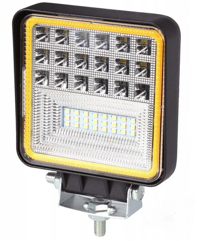 LED reflektor Verk 12244 Pracovné svetlo hranaté 42 LED, 126 W, IP67