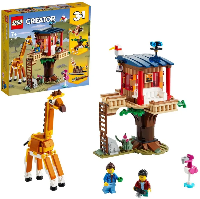 LEGO stavebnica LEGO® Creator 3 v 1 31116 Safari domček na strome