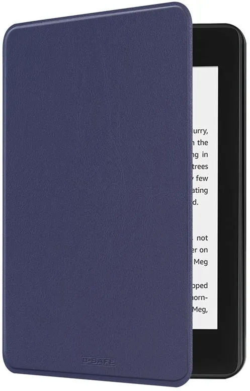 Puzdro na čítačku kníh B-SAFE Lock 1266, pre Amazon Kindle Paperwhite 4 (2018), tmavo modré